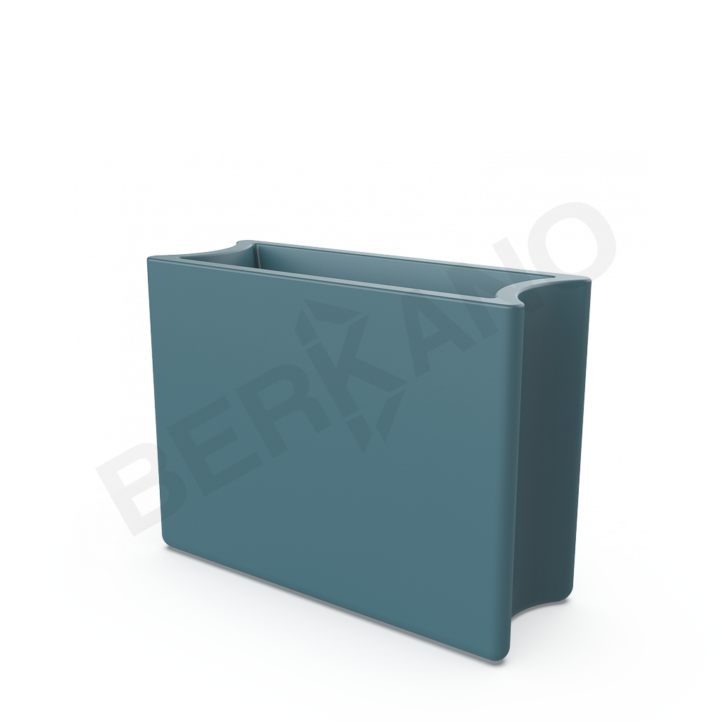 Кашпо Smoov Planter Line DB бирюзового цвета - фото 1