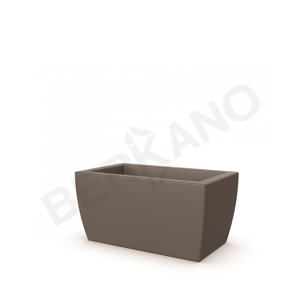 Кашпо Tenero 33 DB кофейного цвета - фото 1