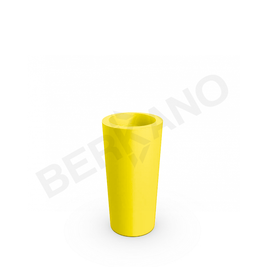 Кашпо Keila 70 DB желтого цвета - фото 1