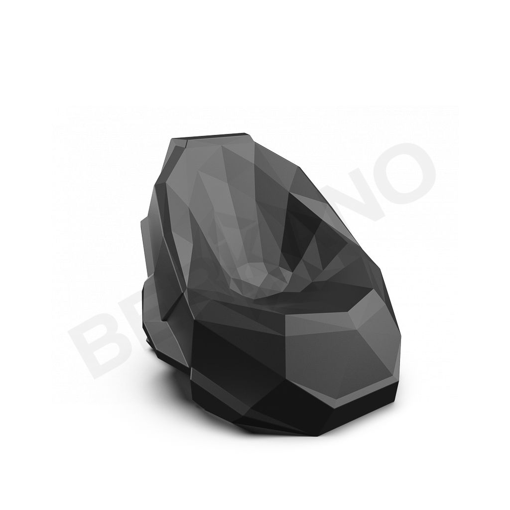 Кресло Skull черного цвета - фото 2