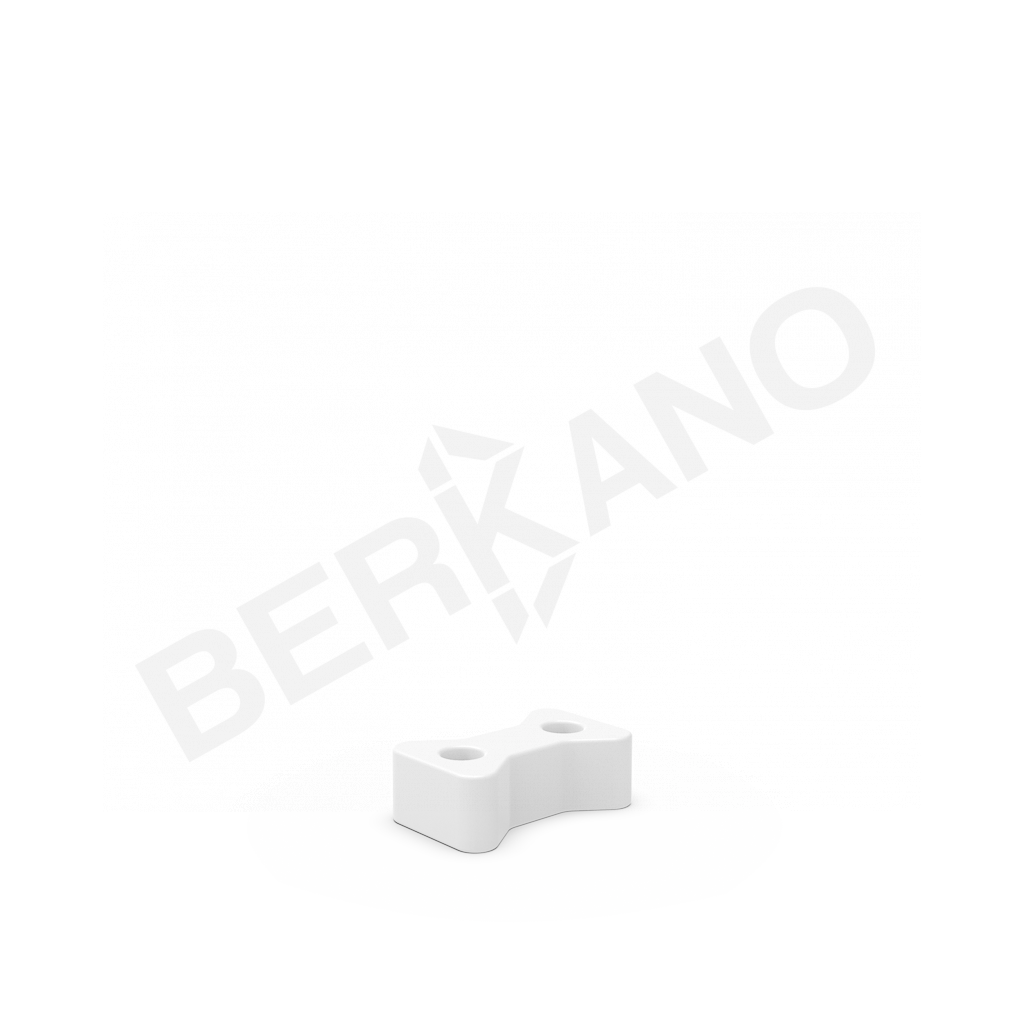 Клипса nut белого цвета