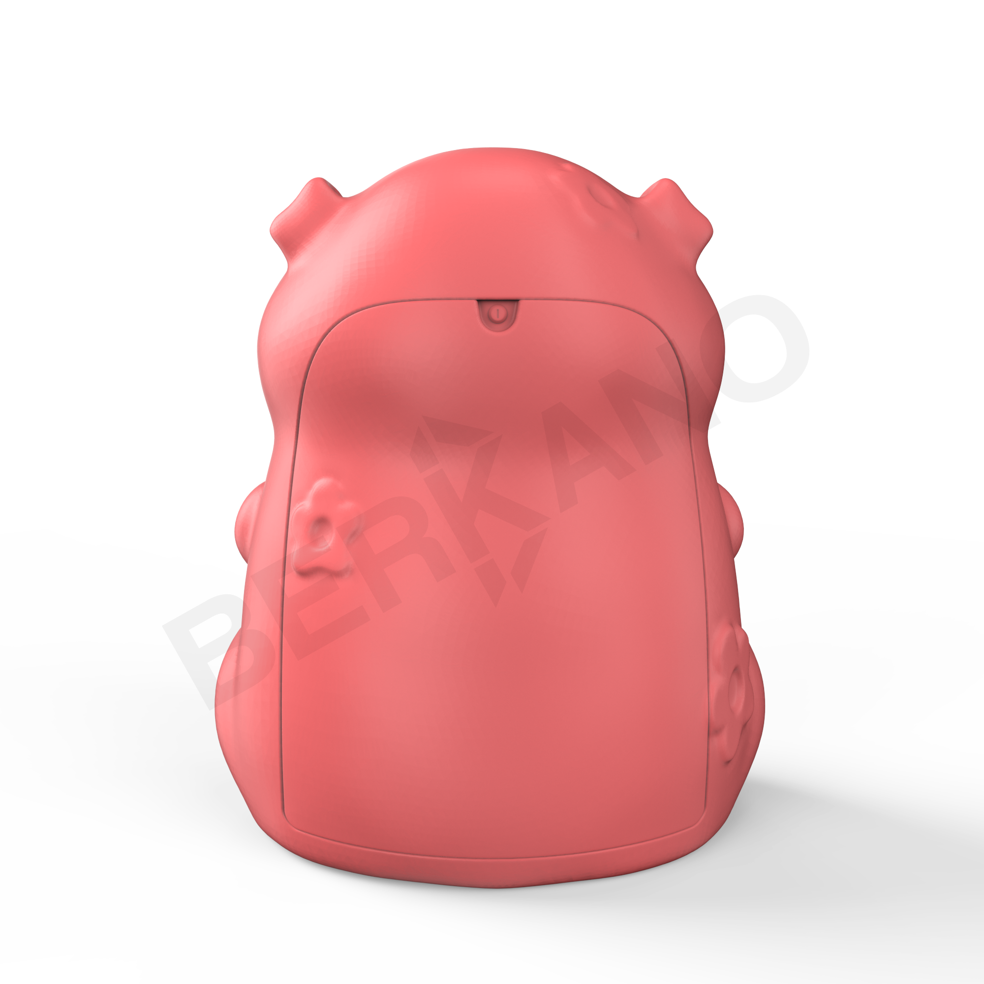 Урна детская BERKANO Piggy красного цвета - фото 2