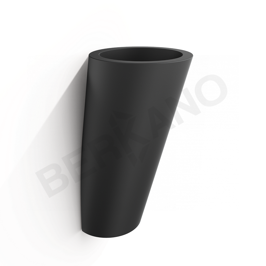 Кашпо Parette 90 DB черного цвета - фото 1