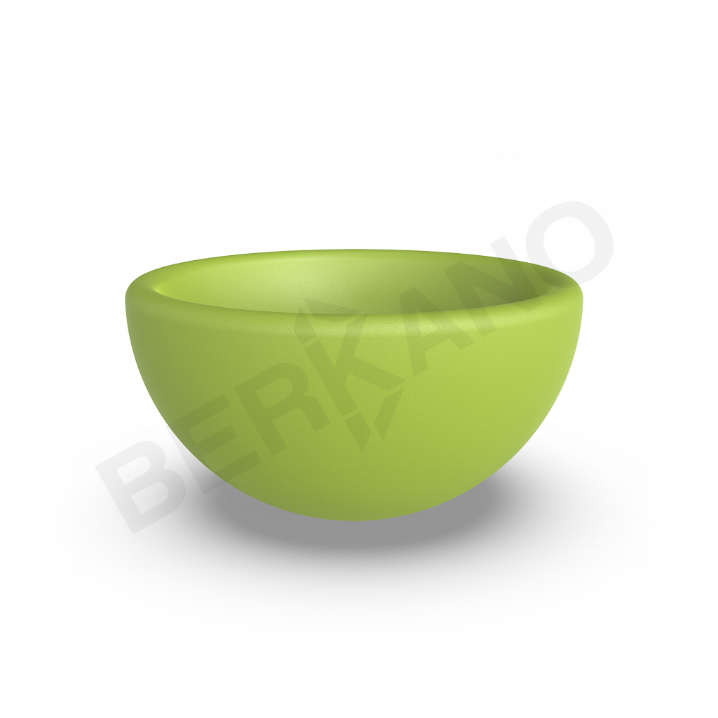 Кашпо Segmento 50 DB зеленого цвета - фото 1