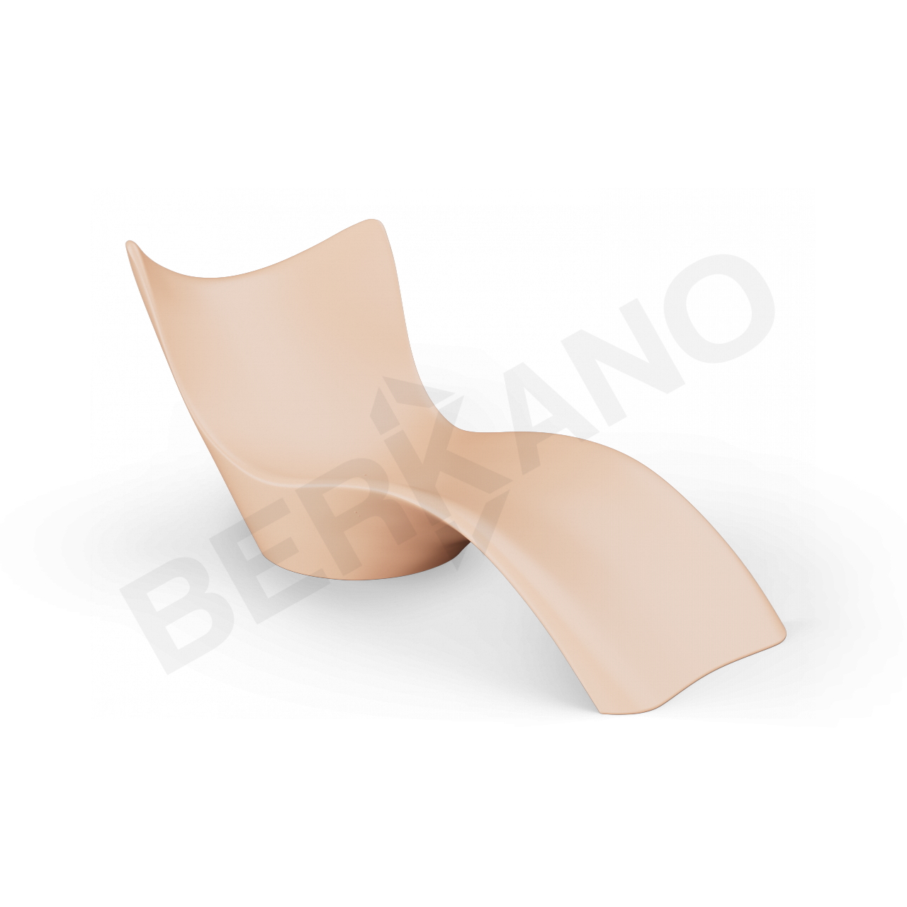 Шезлонг Surf терракотового цвета - фото 1