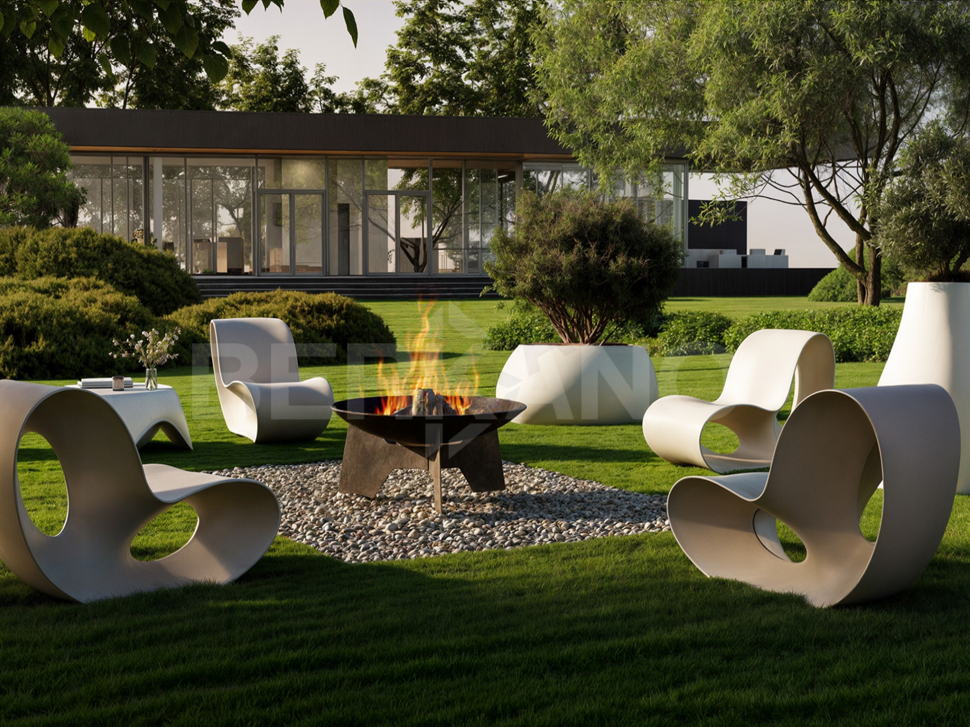 Кресло Memory цвета черный гранит - фото 3