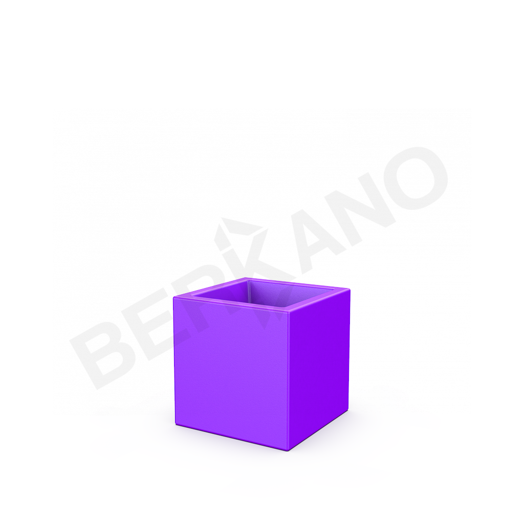 Кашпо Quarter 30 сиреневого цвета - фото 1