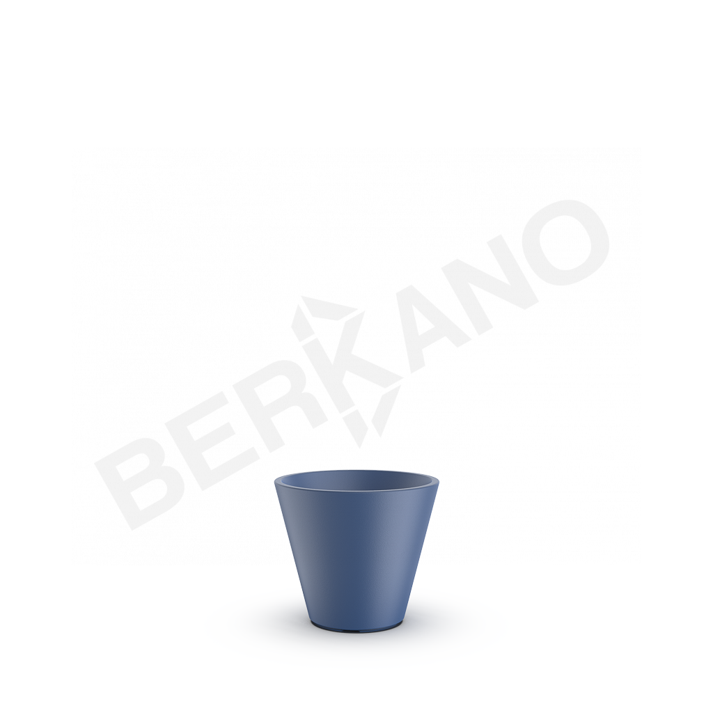 Кашпо Bliss 28 синего цвета - фото 1