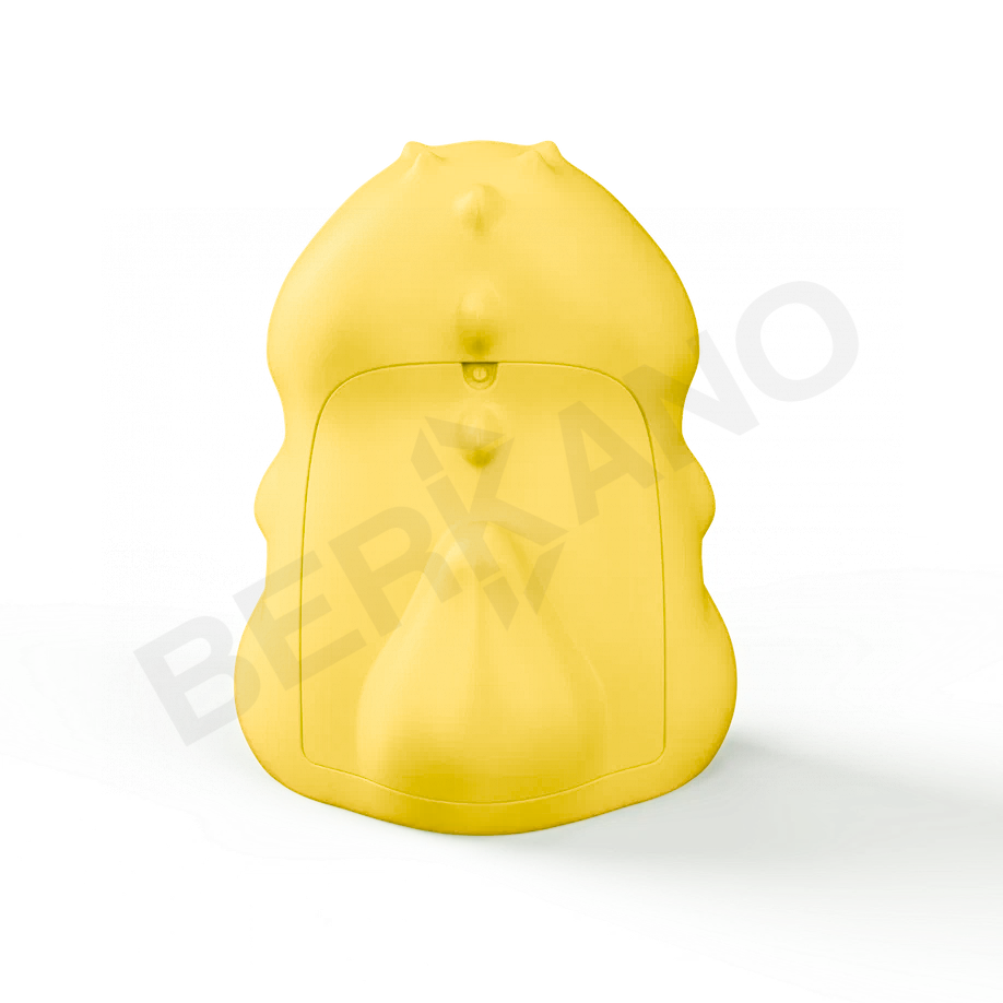 Урна детская BERKANO Croc желтого цвета - фото 2