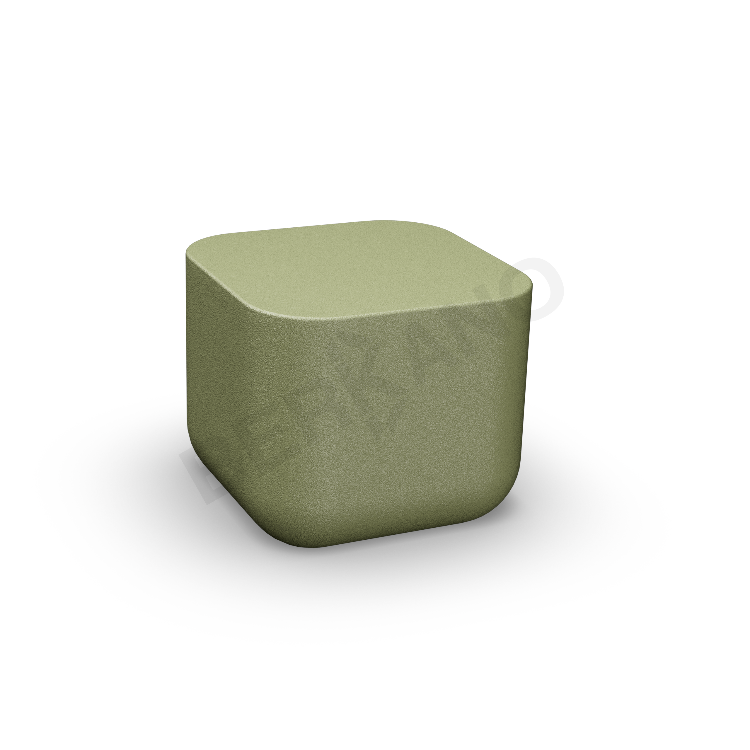 Пуф Grace темно-зеленого цвета - фото 1