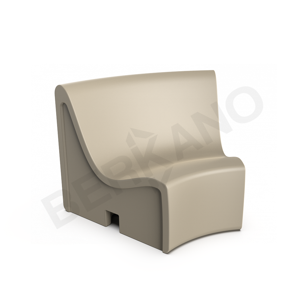 Диван Smoov Arc M Bone Brown - фото 1