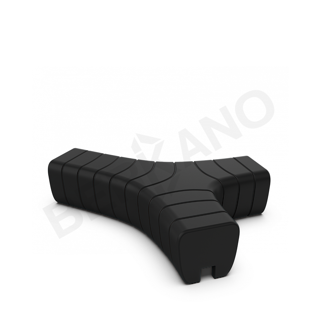 Скамейка Y-seat Coal Black - фото 1