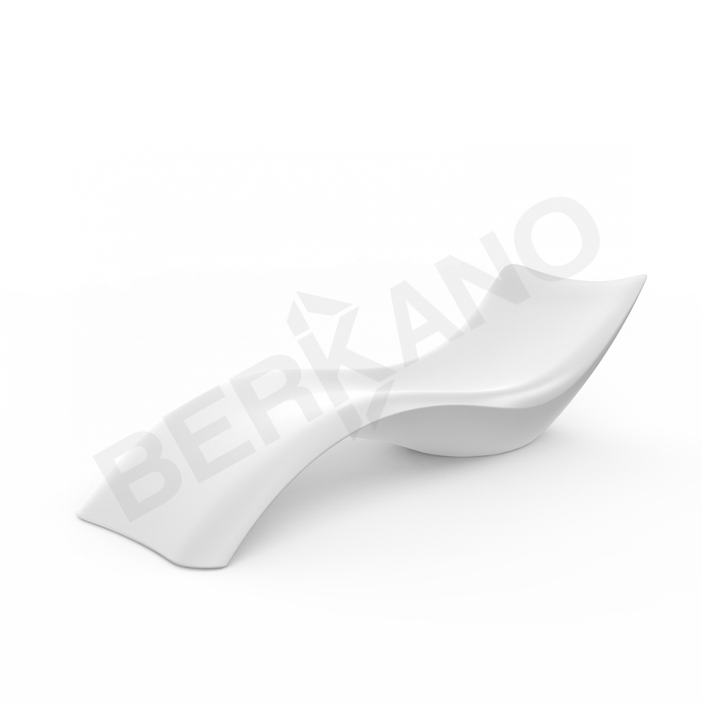 Шезлонг Wave белого цвета