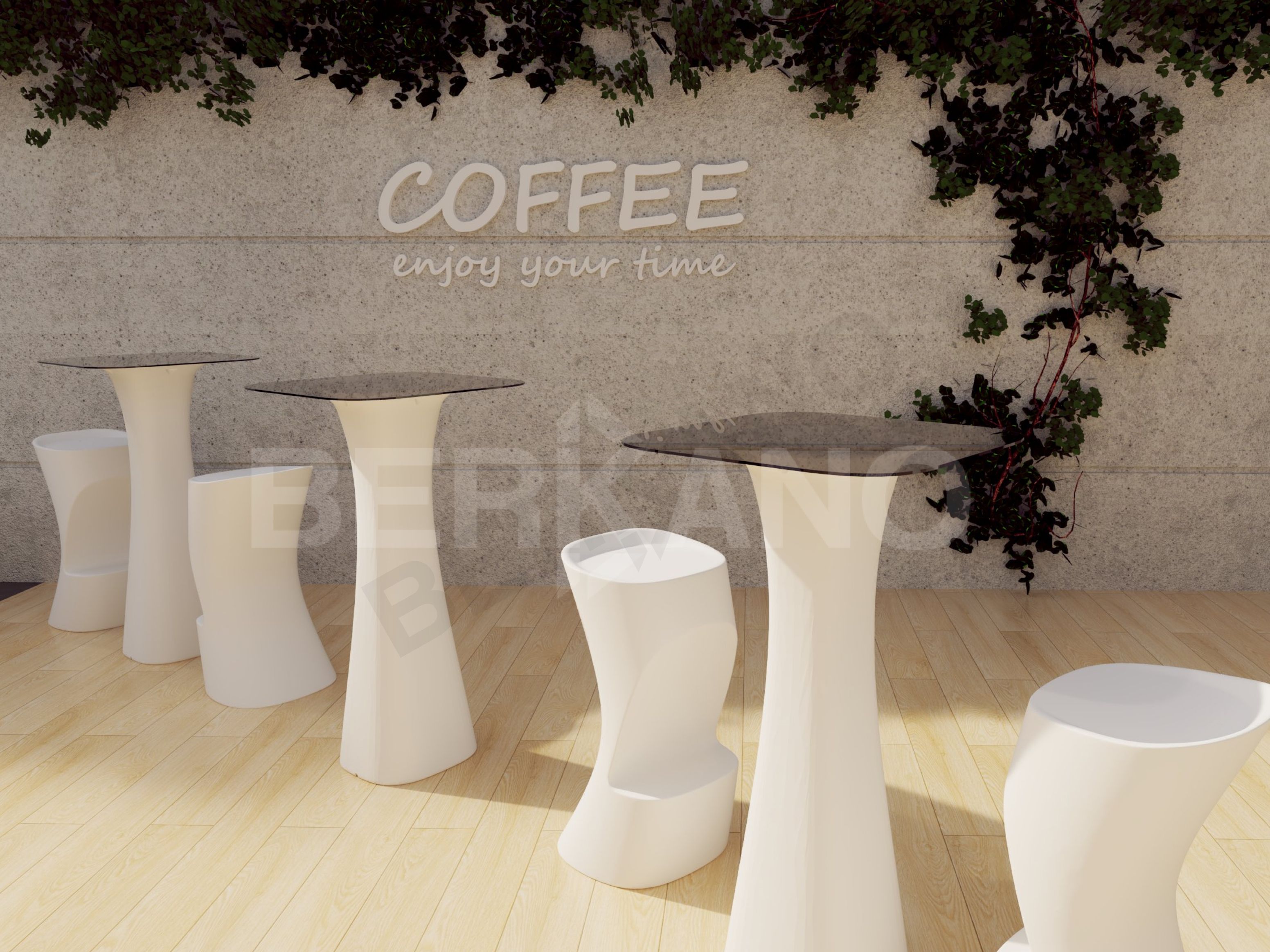 Стул барный Grace Bar сиреневого цвета - фото 4