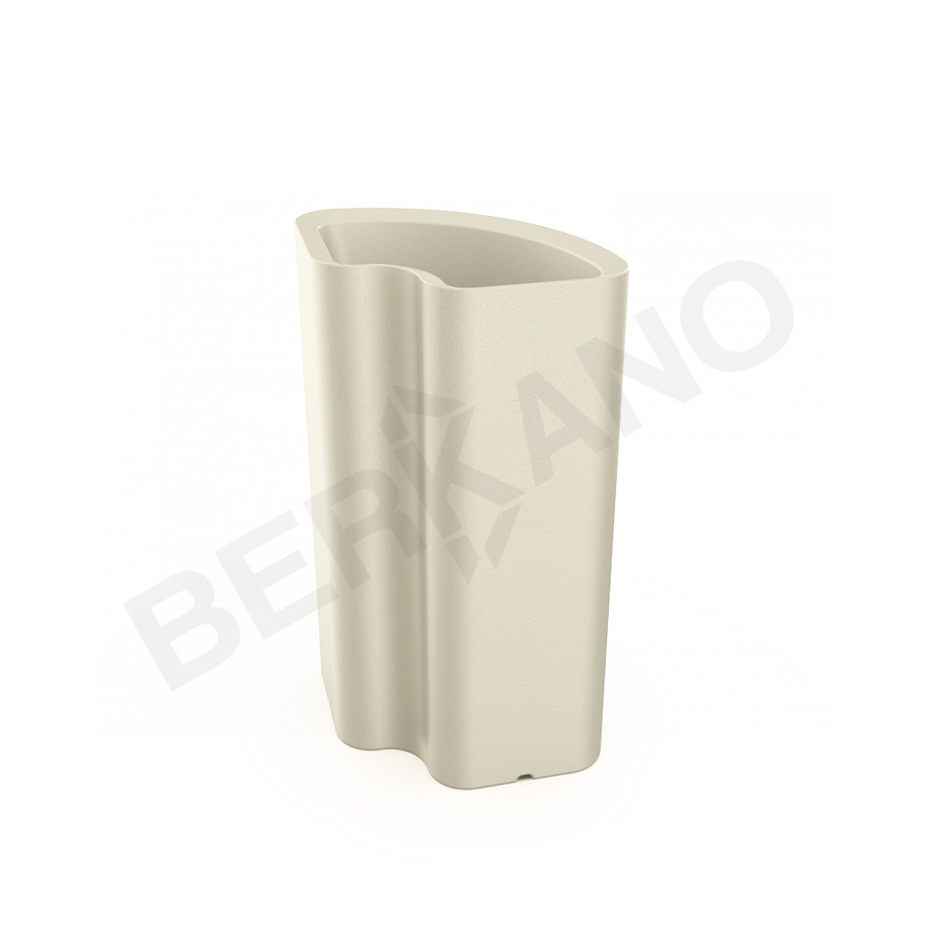 Кашпо Vittorio 80an DB бежевого цвета - фото 1