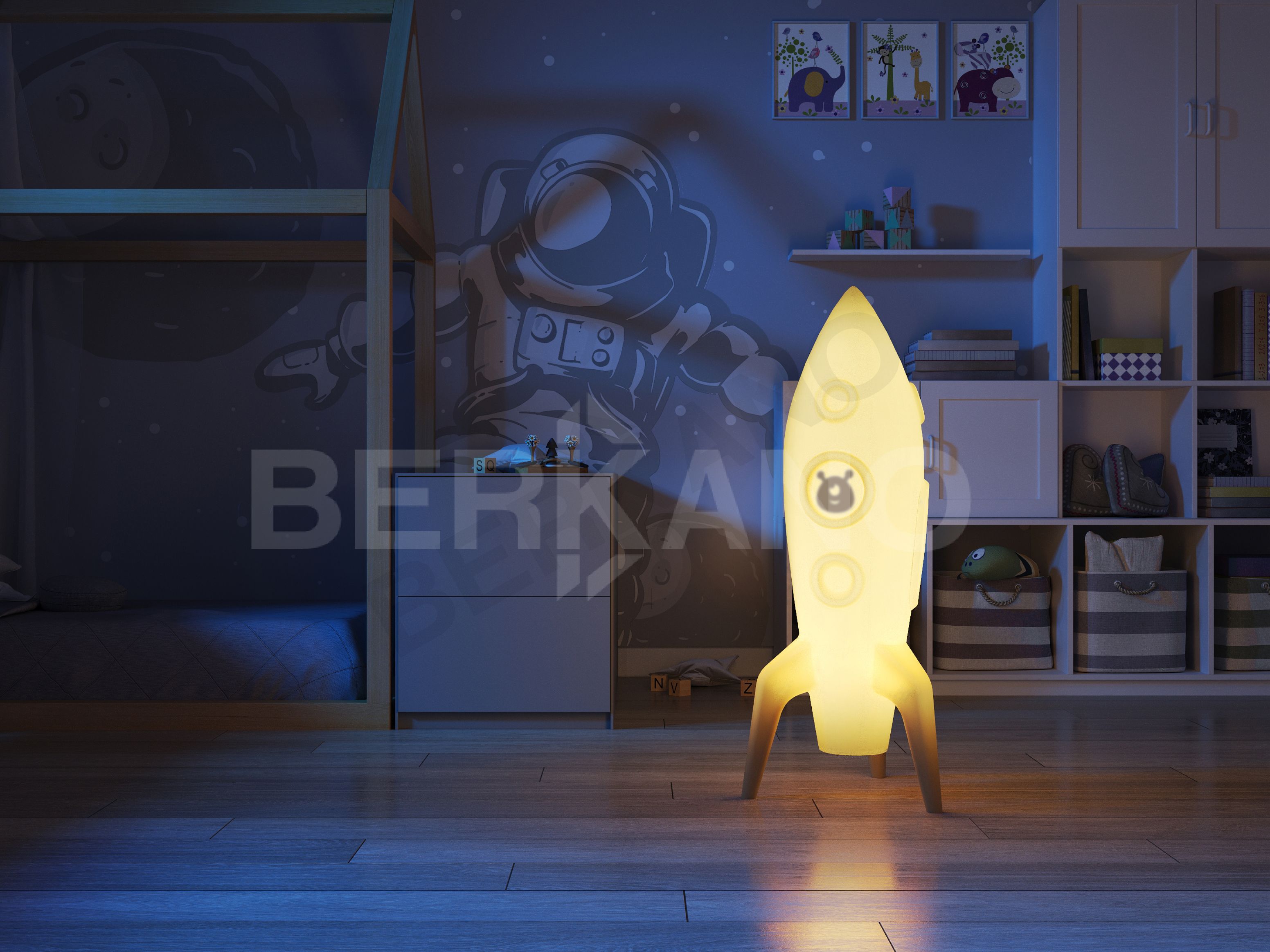 Светильник Rocket с LED подсветкой - фото 2