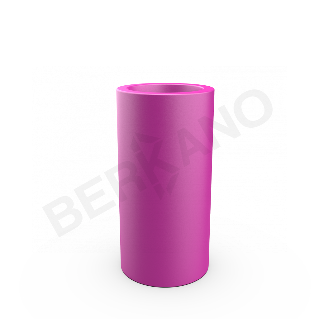 Кашпо Cilindro 80 DB фиолетового цвета - фото 1
