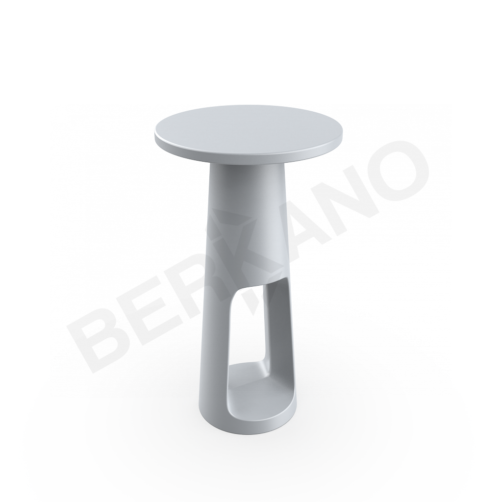 Стол антивандальный Cosmopolitan серого цвета - фото 1