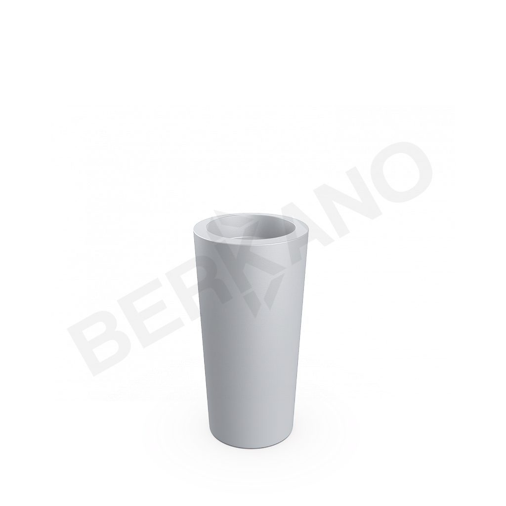 Кашпо Keila 70 DB серого цвета - фото 1