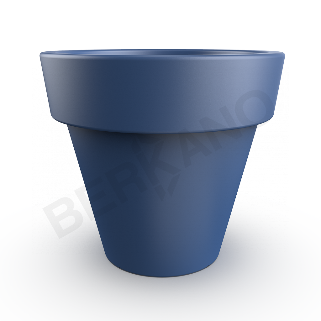 Кашпо classic 190 DB синего цвета - фото 1
