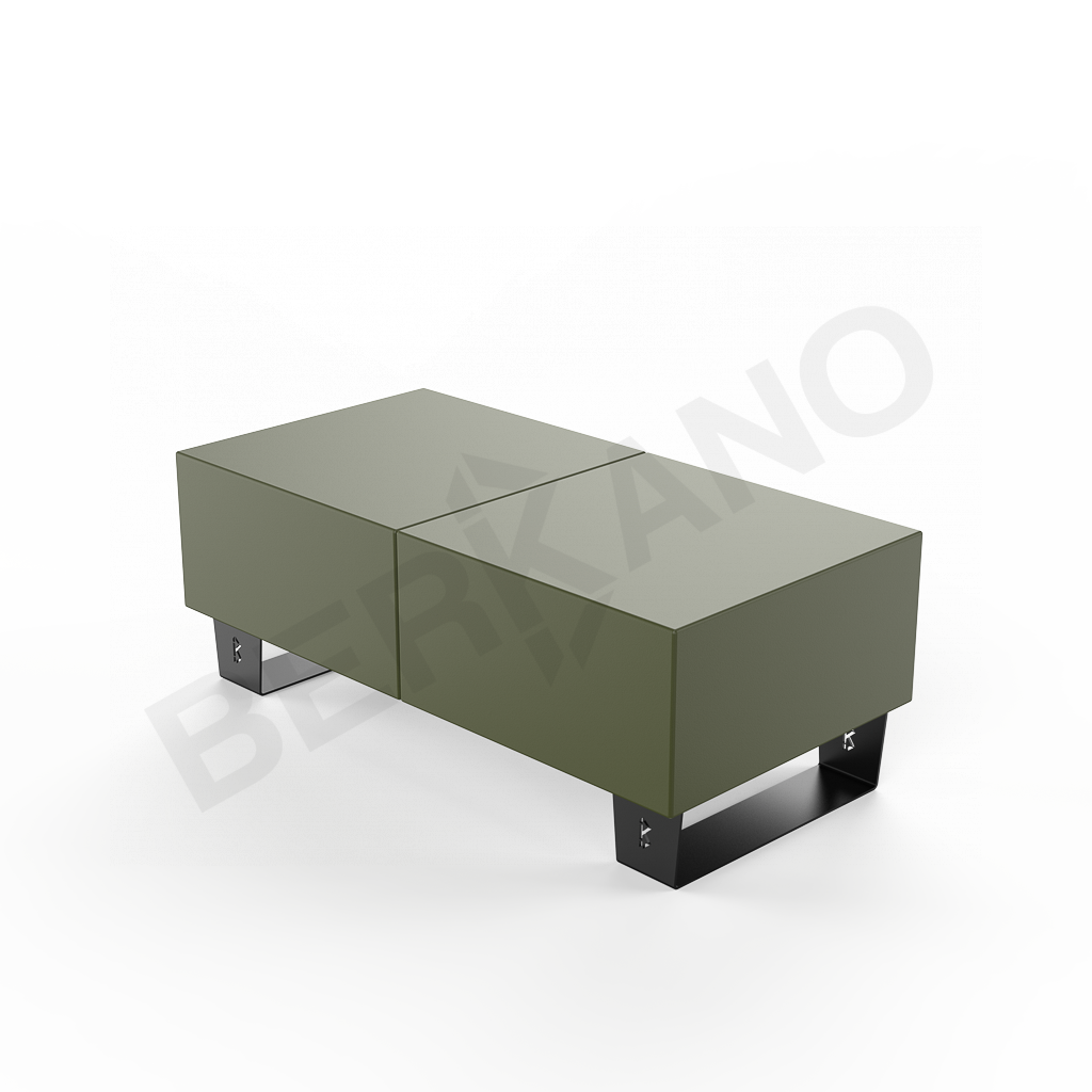 Скамейка Brick 120 Olive green - фото 1