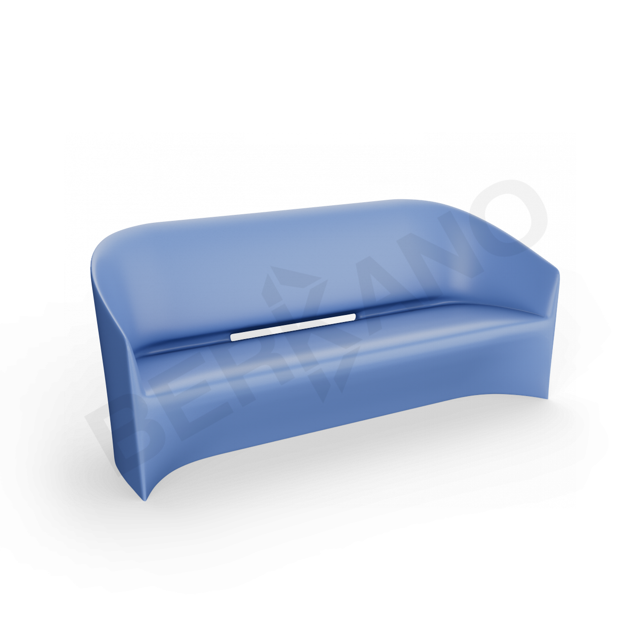 Диван Oasis синего цвета - фото 1