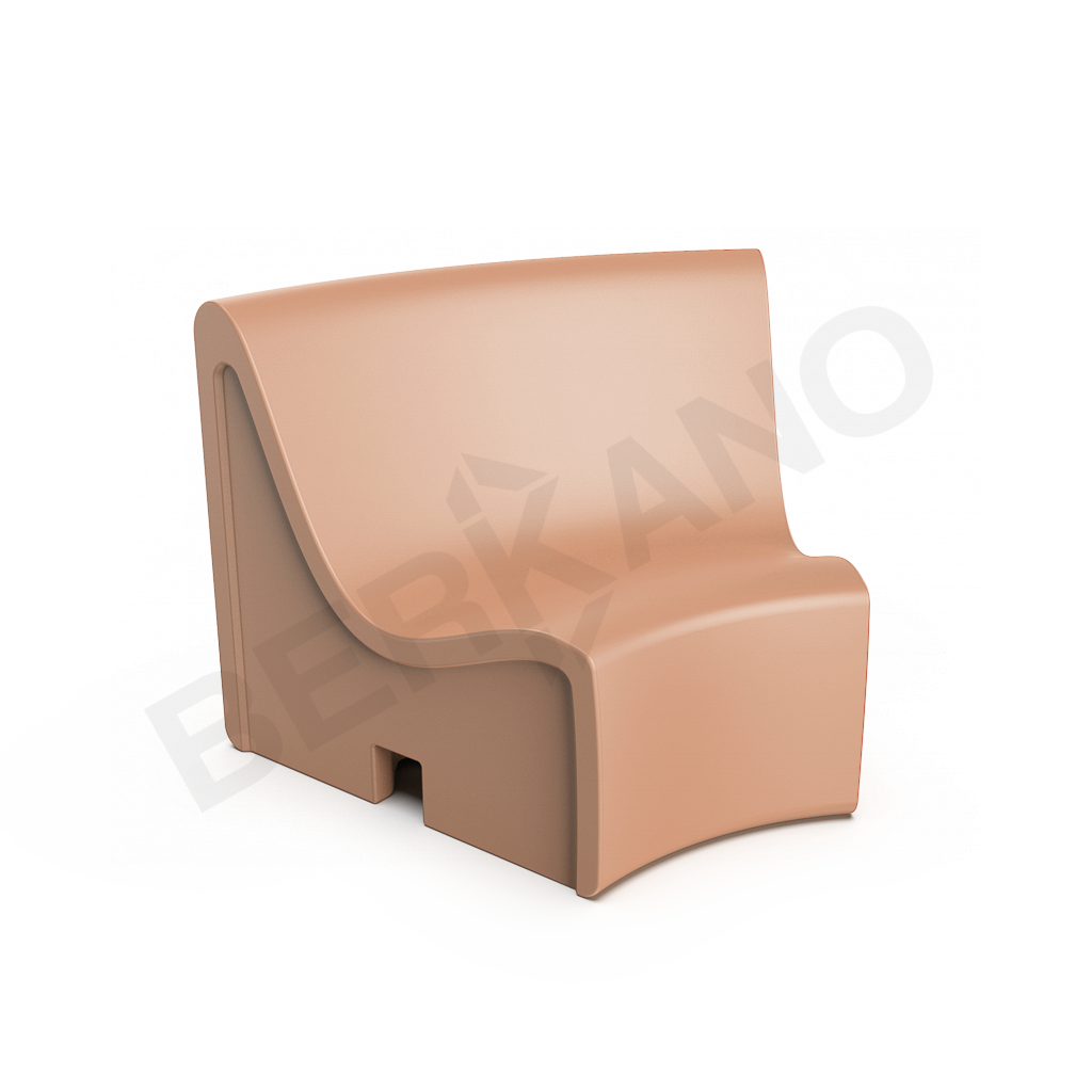 Диван Smoov Arc M Terracotta - фото 1