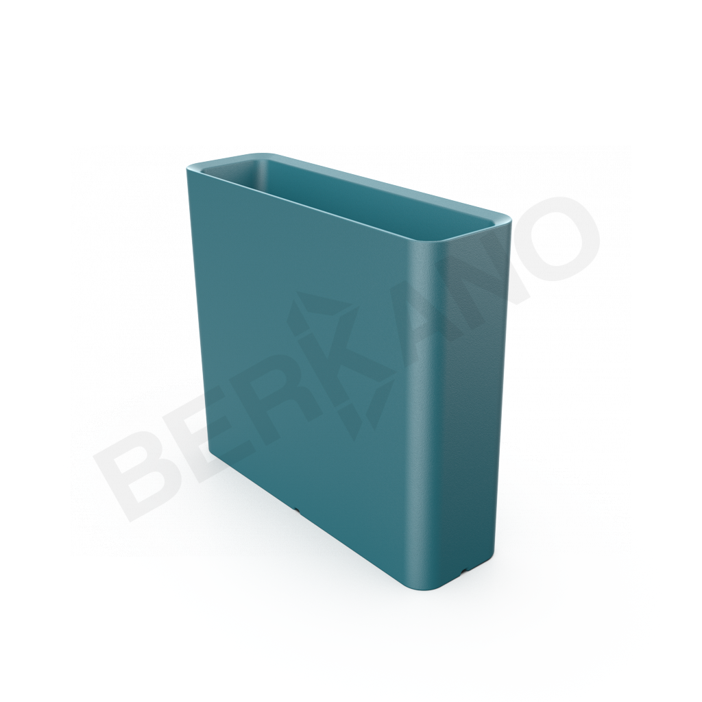 Кашпо Vittorio 80 DB бирюзового цвета - фото 1