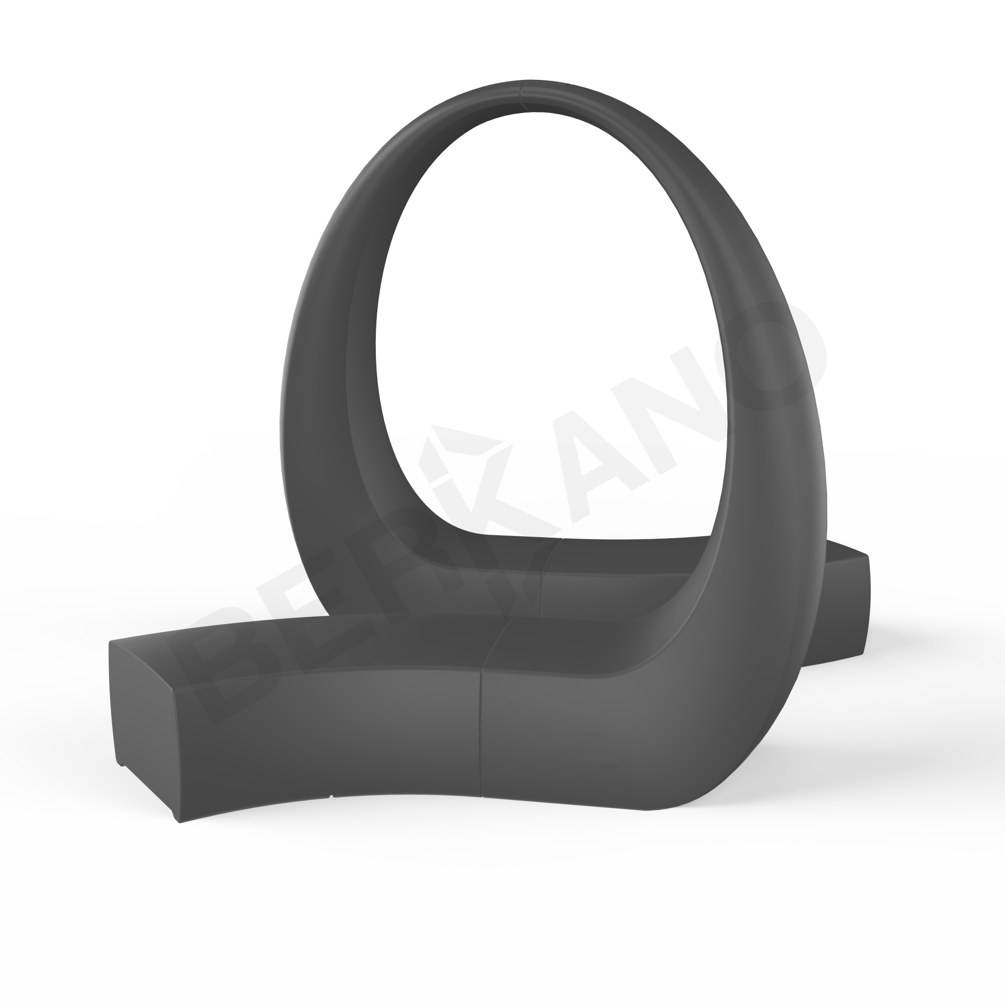 Скамья Track Arc Coal Black - фото 2