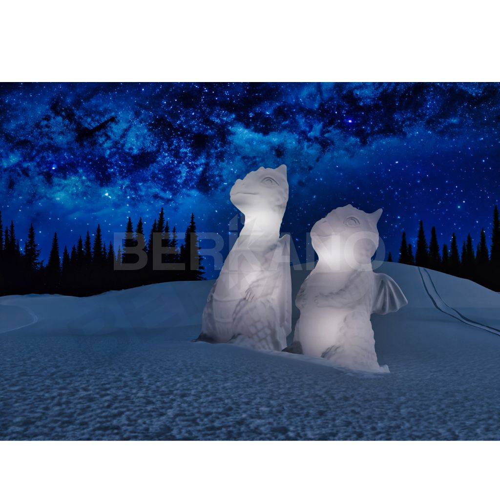 Светильник Deimos белого цвета  - фото 2