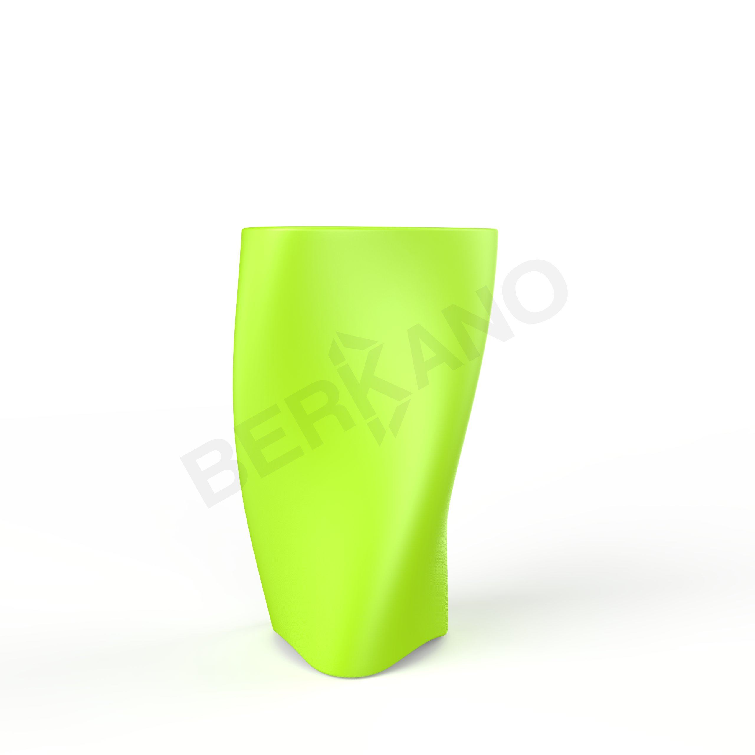 Кашпо Twist 108 зеленого цвета - фото 1