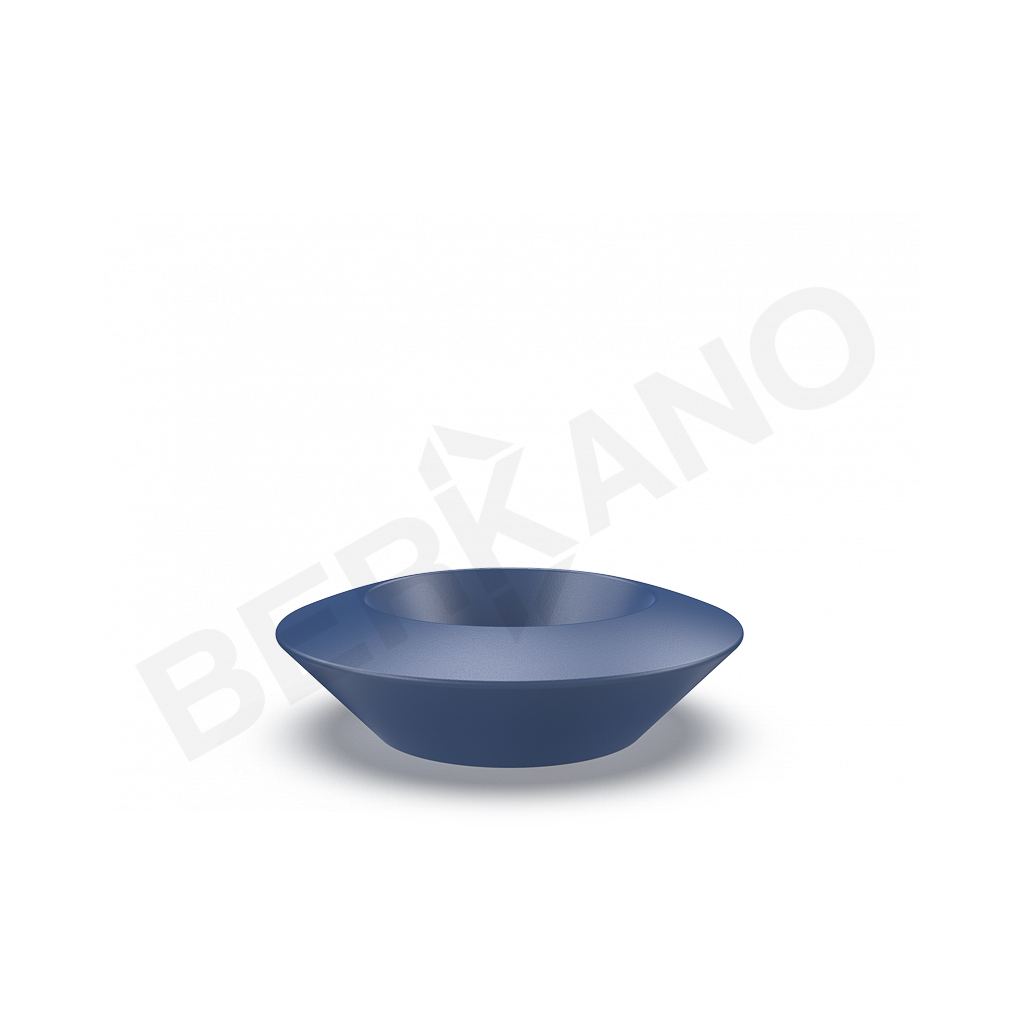 Кашпо Scodella 60 DB синего цвета - фото 1