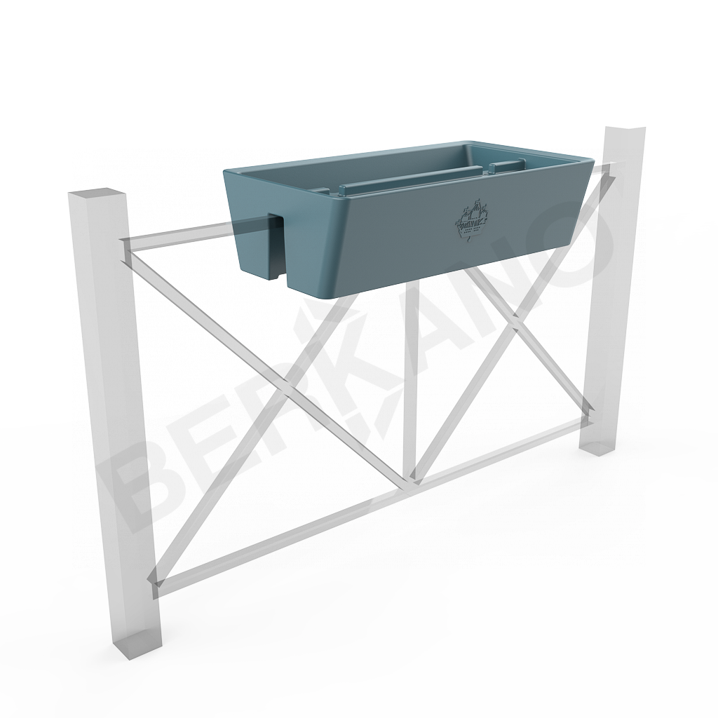 Кашпо Pabellon 27 бирюзового цвета - фото 1