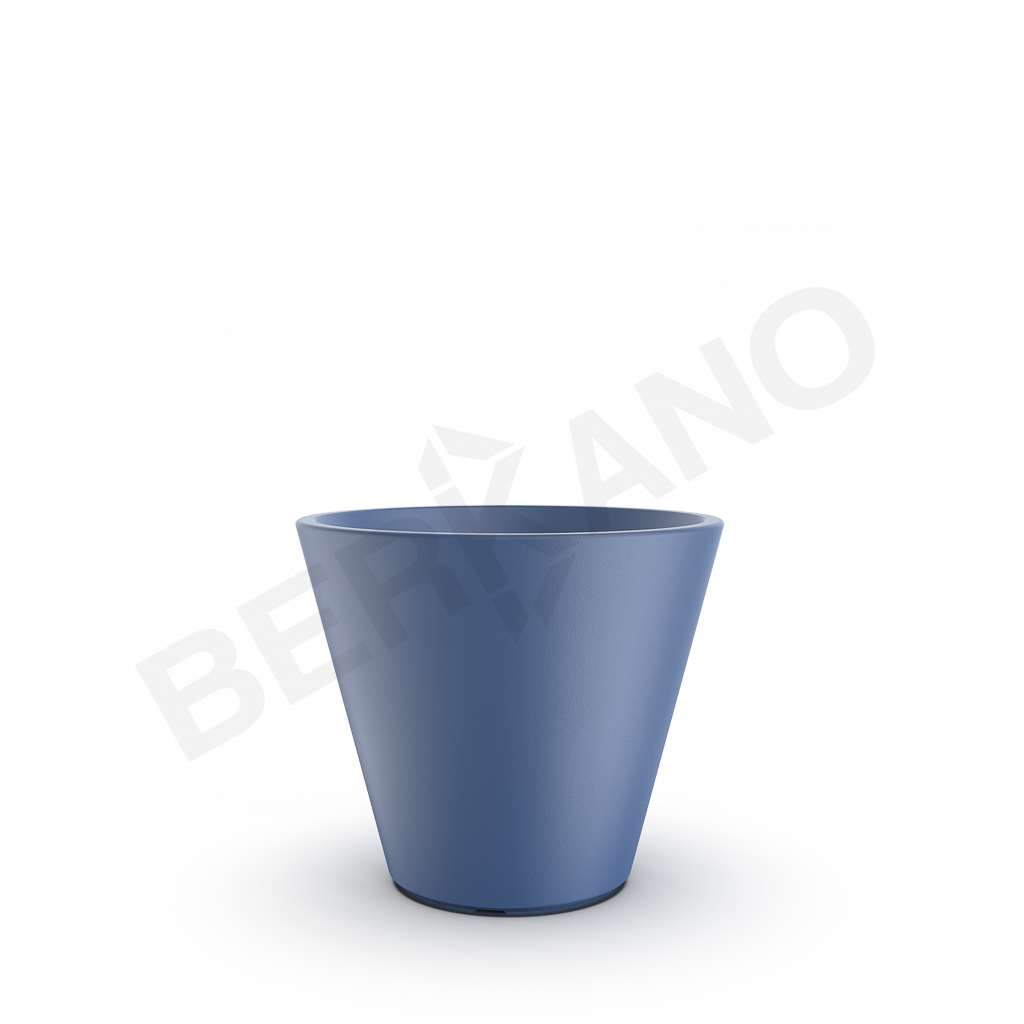 Кашпо Bliss 42 синего цвета - фото 1