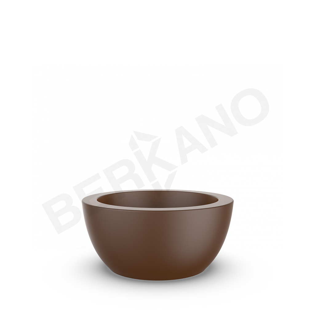 Кашпо Vetro 32 коричневого цвета - фото 1