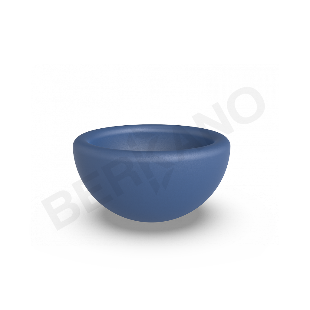 Кашпо Segmento 30 DB синего цвета - фото 1