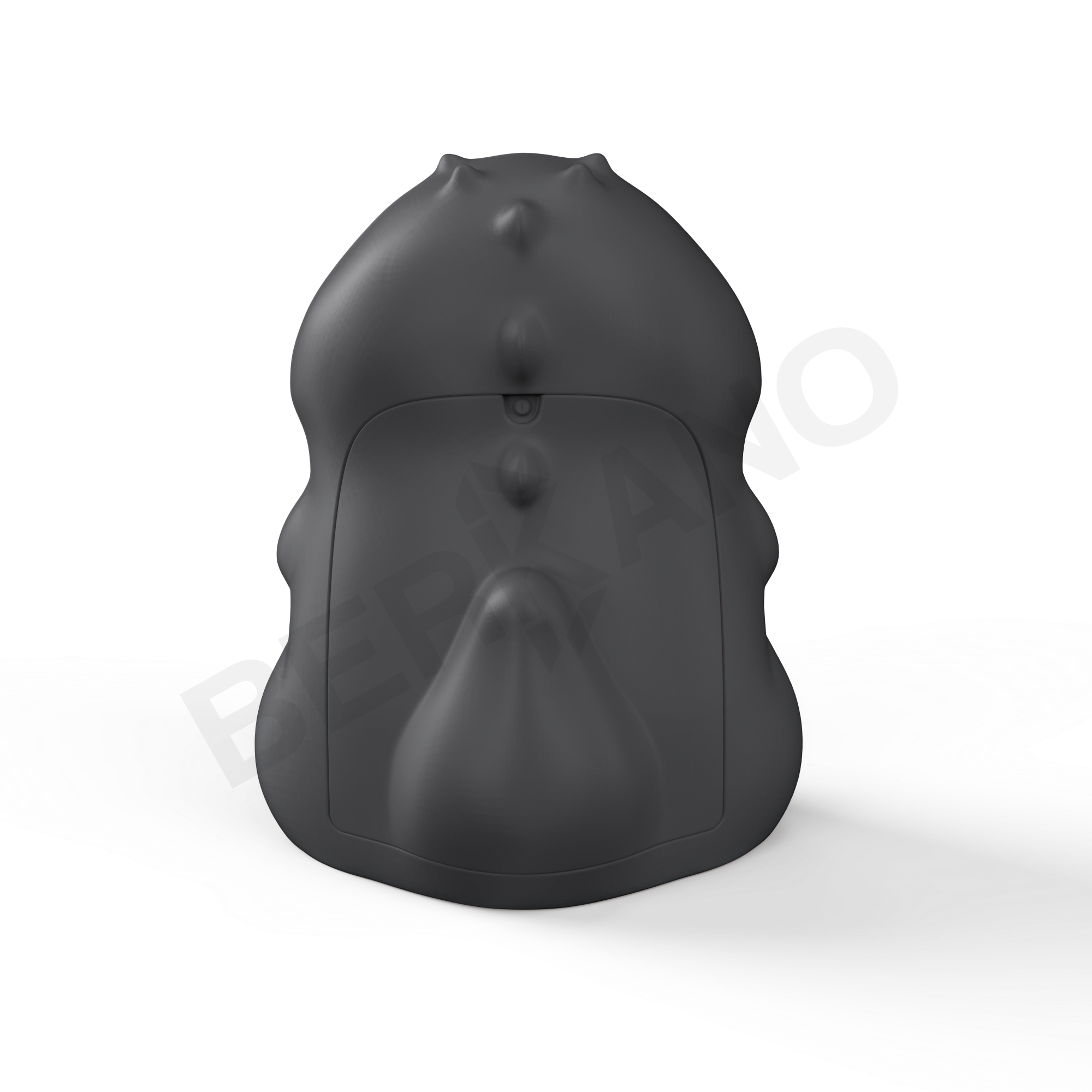 Урна детская BERKANO Croc графитового цвета - фото 2