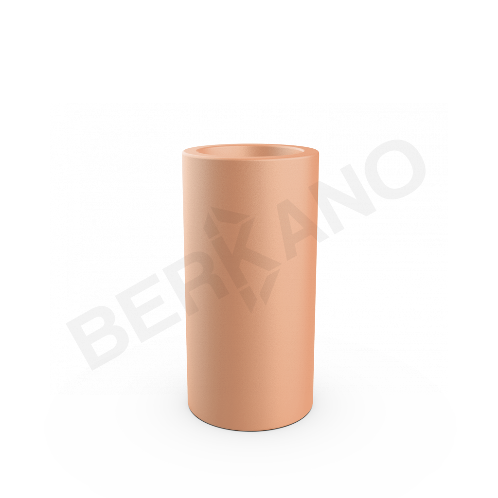 Кашпо Cilindro 60 DB терракотового цвета - фото 1