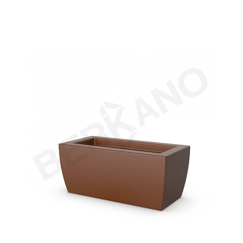 Кашпо Tenero 28 DB коричневого цвета - фото 1