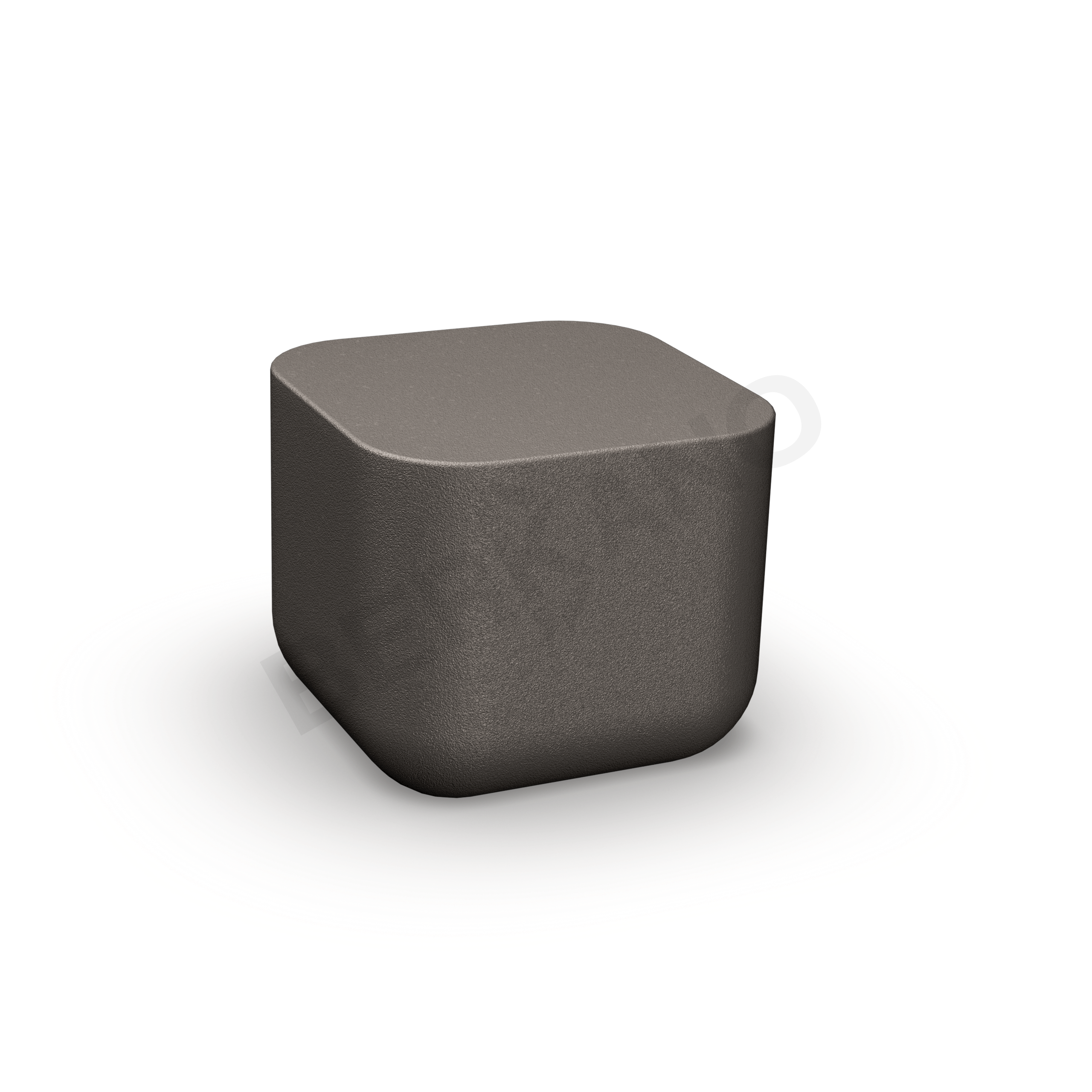 Пуф Grace кофейного цвета - фото 1