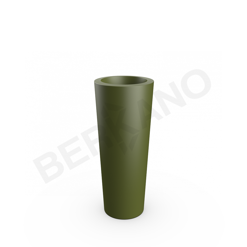 Кашпо Keila 110 DB темно-зеленого цвета - фото 1