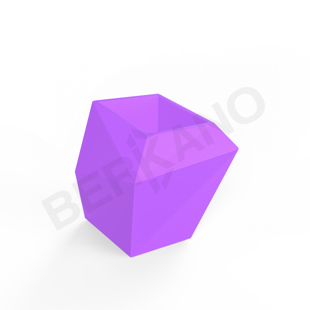 Кашпо Quaro M DB сиреневого цвета - фото 1