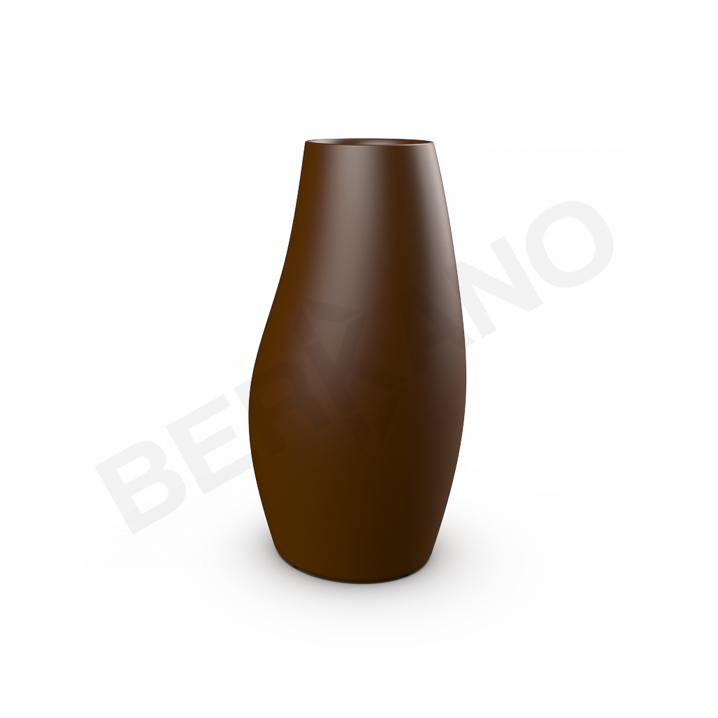 Кашпо Bend 115 DB коричневого цвета - фото 1
