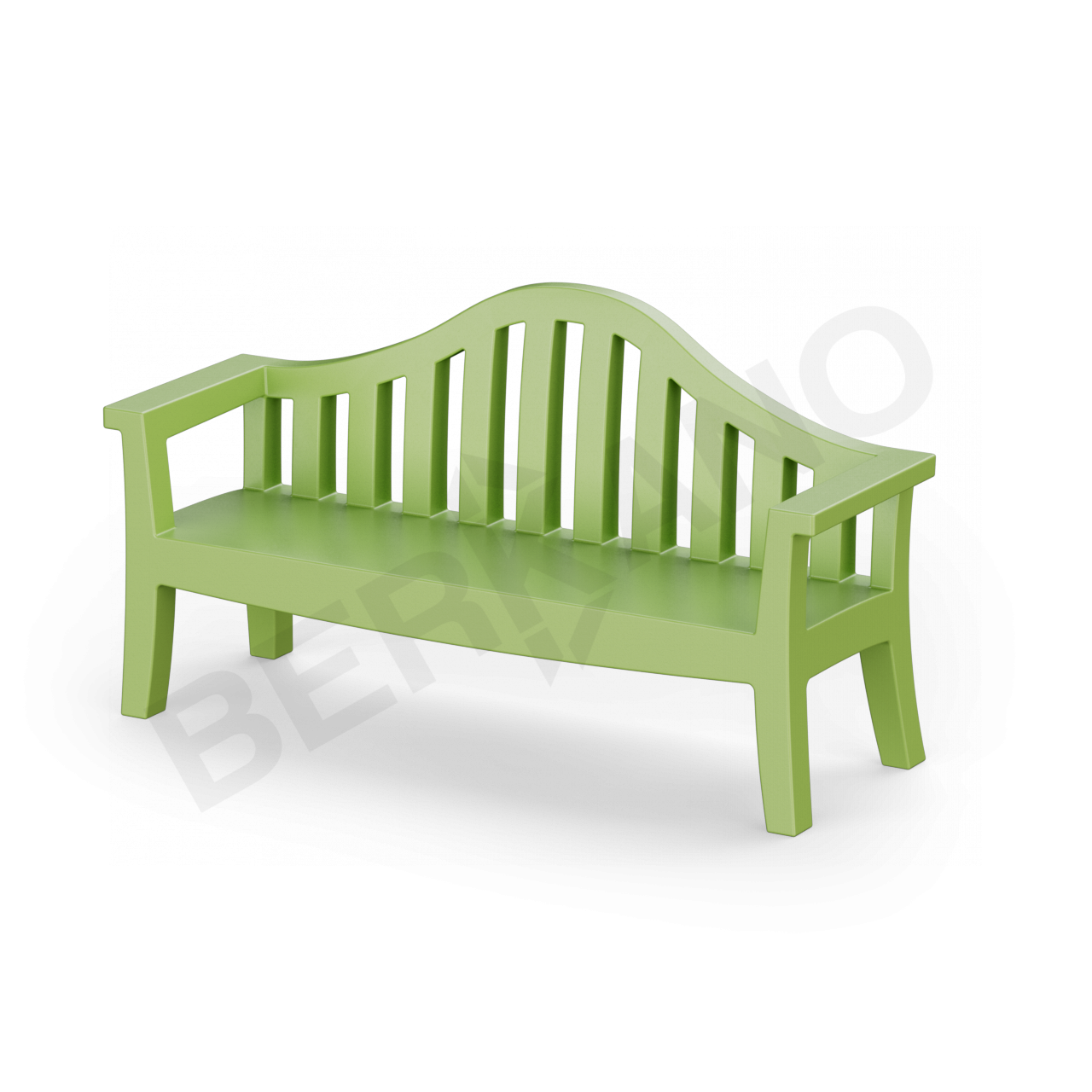 Скамейка Province зеленого цвета - фото 1