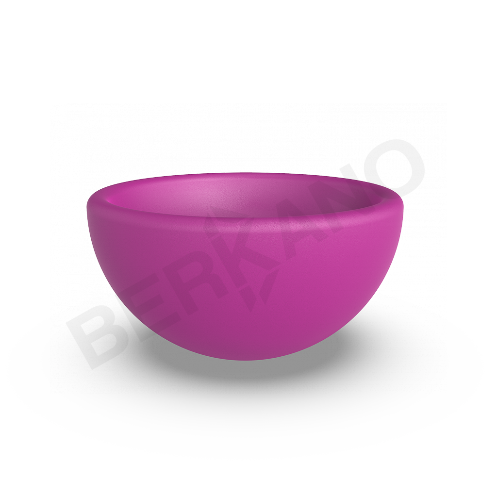 Кашпо Segmento 50 DB фиолетового цвета - фото 1