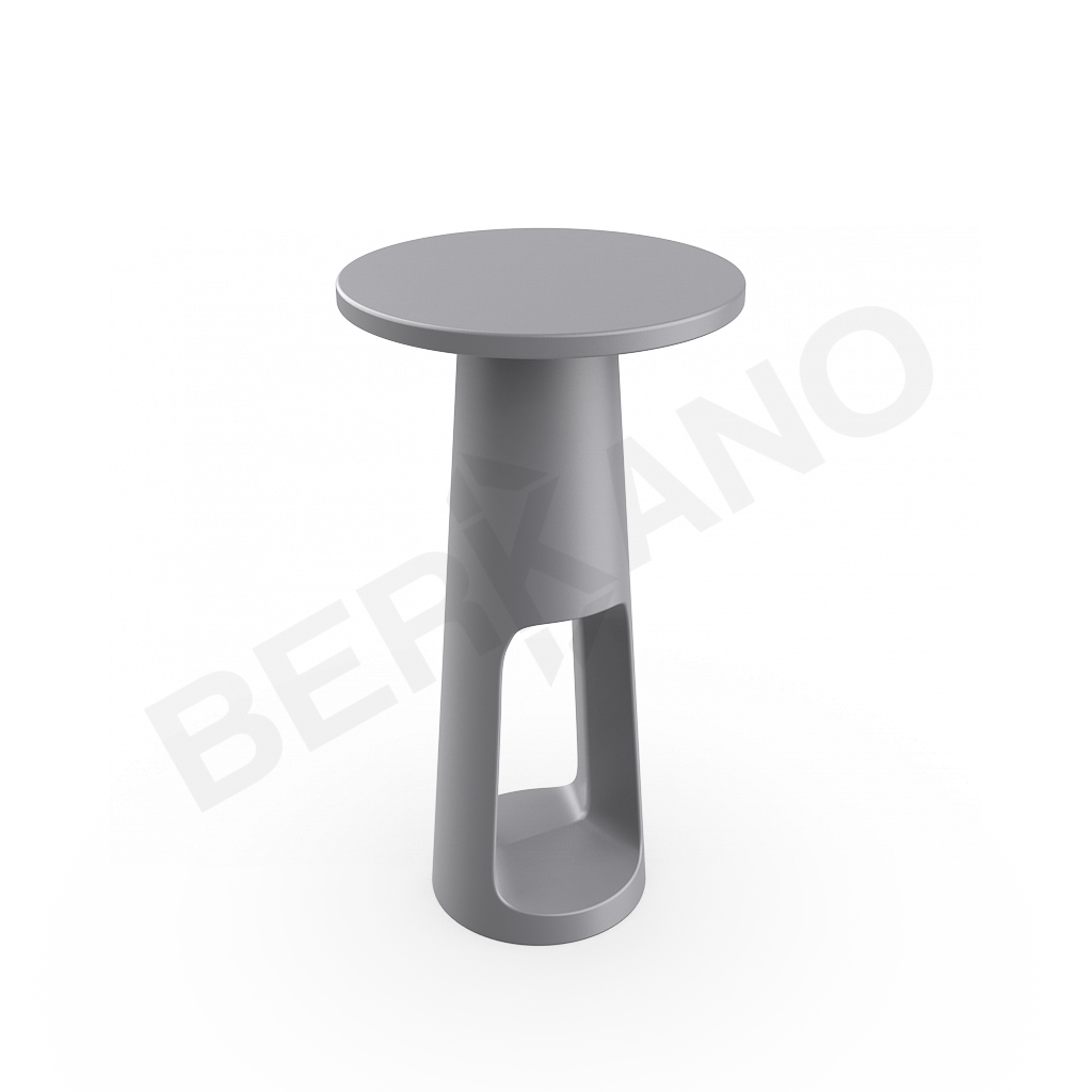 Стол антивандальный Cosmopolitan графитового цвета - фото 1