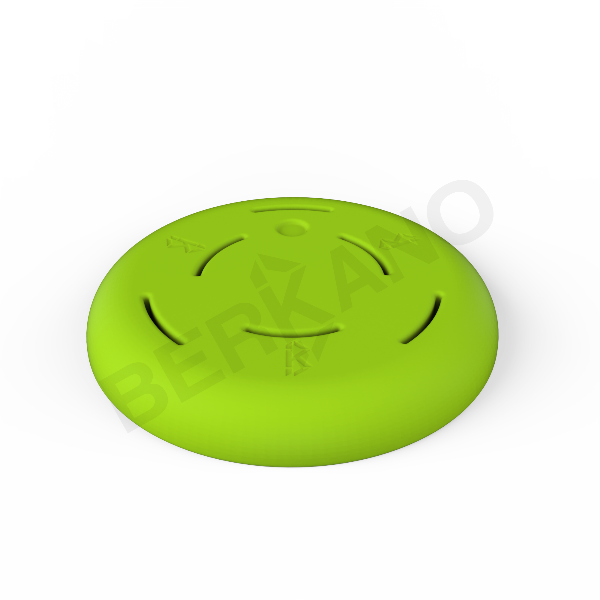 Утяжелитель большой пластиковый зеленого цвета - фото 1