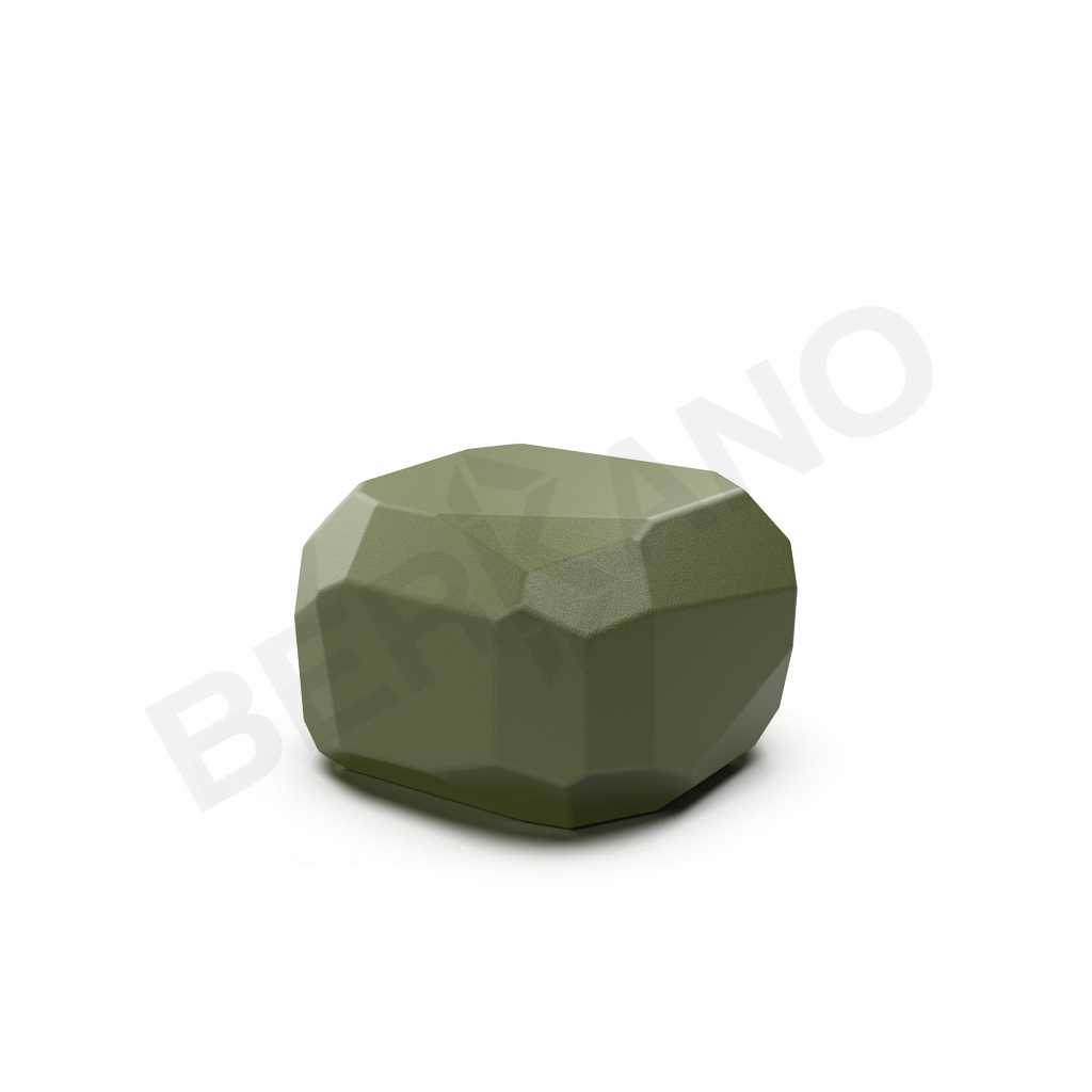 Светильник Polysquare 55 темно-зеленого цвета - фото 1