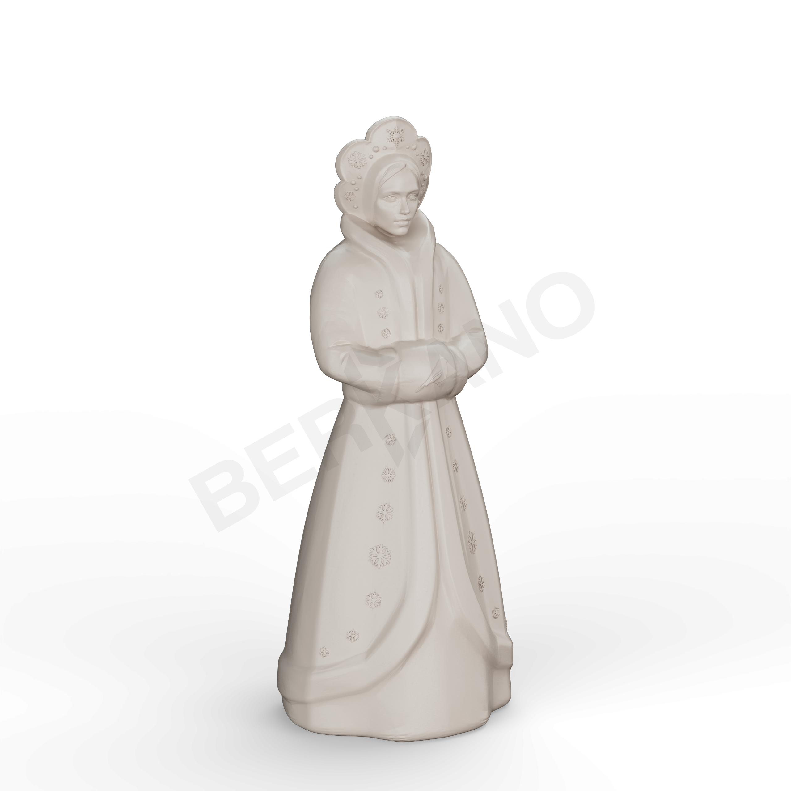 Светильник Снегурочка кофейного цвета - фото 1