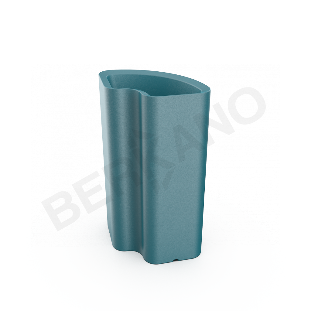 Кашпо Vittorio 80an DB бирюзового цвета - фото 1